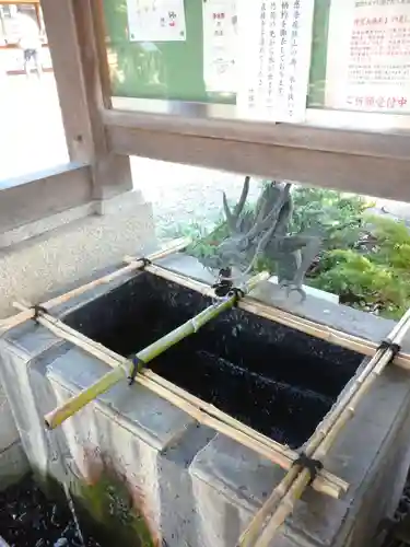 行田八幡神社の手水舎