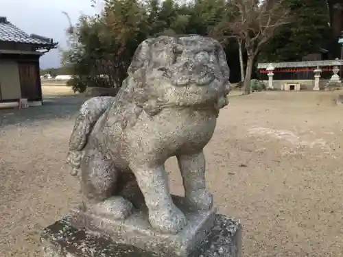 阿志都彌神社の狛犬