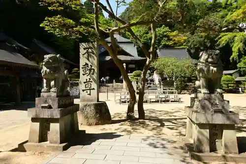 大窪寺の狛犬