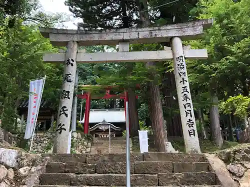 坂本八幡神社の鳥居