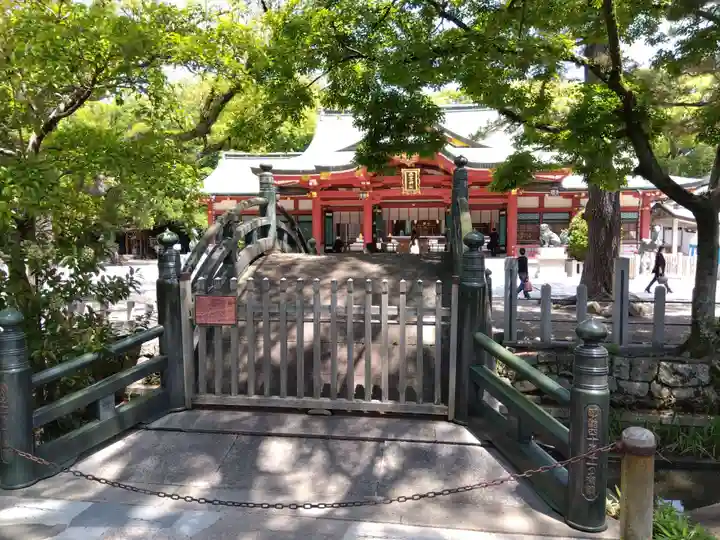 西宮神社の庭園