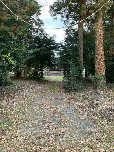 東明神社の自然