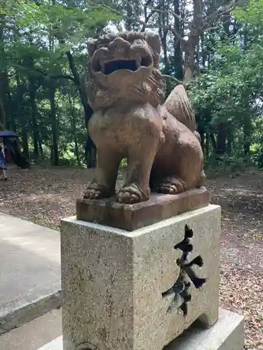 北斗宮の狛犬