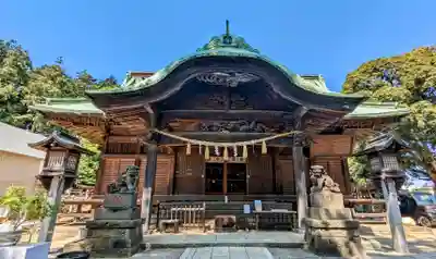 下総国三山　二宮神社の本殿・本堂