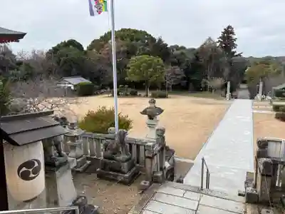 厄除八幡宮　の庭園
