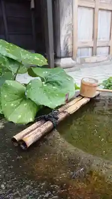 念西寺の手水舎
