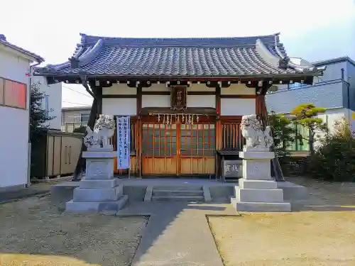 神明社（稲永）の本殿・本堂