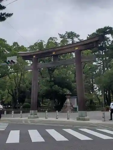 豊國神社の鳥居