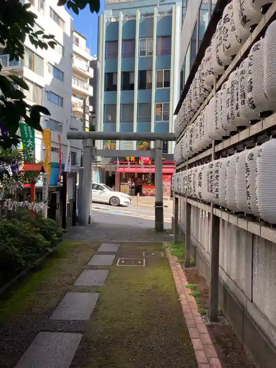朝日神社の鳥居