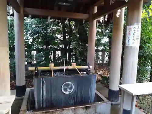 芝大神宮の手水舎