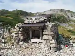 雄山神社峰本社の末社