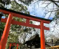 河合神社(鴨川合坐小社宅神社)の鳥居