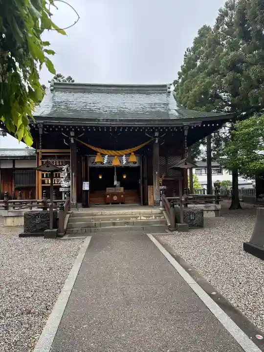 奥田神社の本殿・本堂