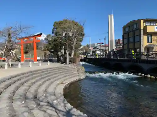 富士山本宮浅間大社の周辺