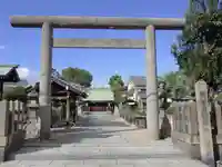 朝日神明社の鳥居
