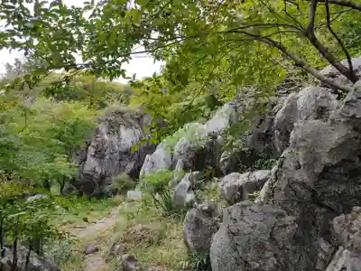 金生山 明星輪寺の自然