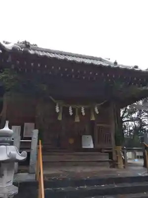 山田神社の本殿・本堂