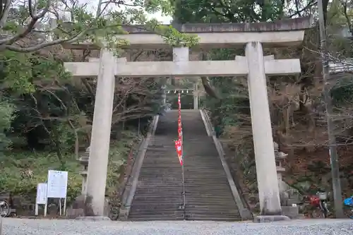 四條畷神社の鳥居