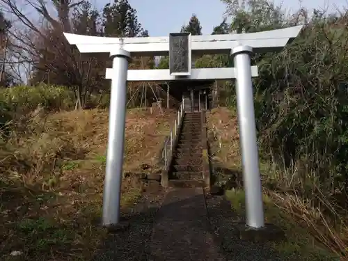 米倉神社の鳥居