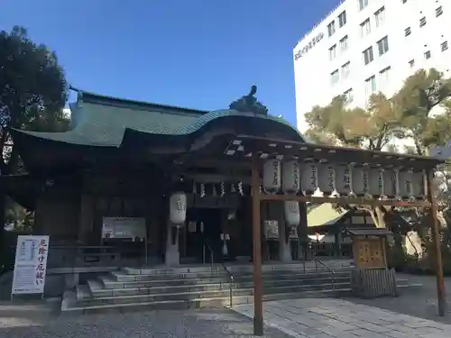 坐摩神社の本殿・本堂