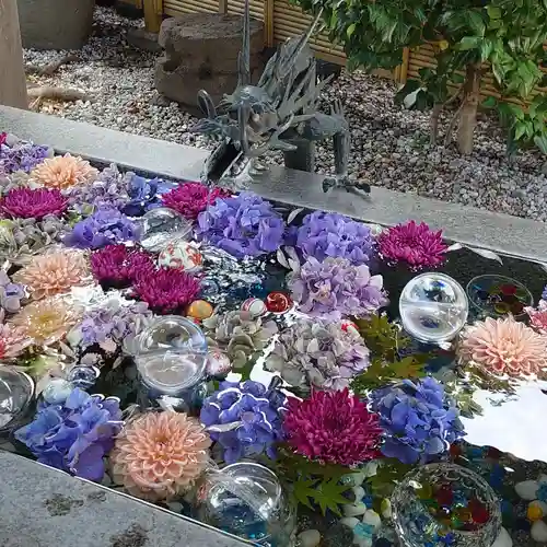 蛇窪神社の手水舎