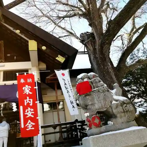 豊平神社の狛犬