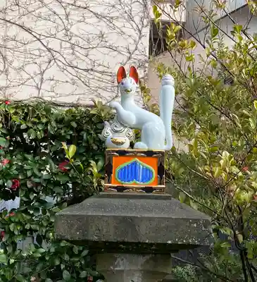 安江八幡宮（金沢水天宮）の狛犬
