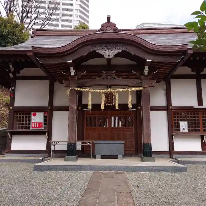 白旗神社(品濃白旗神社)の本殿・本堂