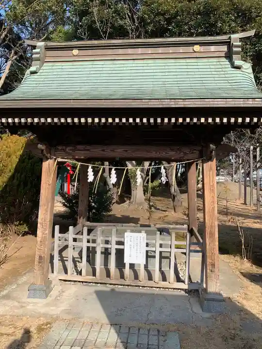 常陸第三宮 吉田神社の手水舎