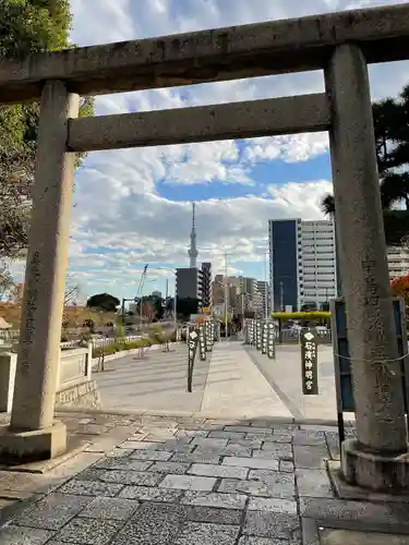 石濱神社の鳥居