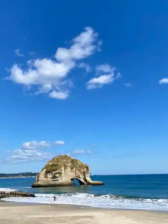 佐波波地祇神社の周辺