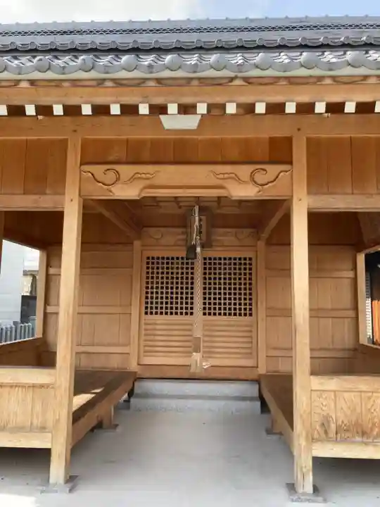 神明神社の本殿・本堂