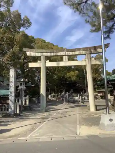 堤治神社の鳥居