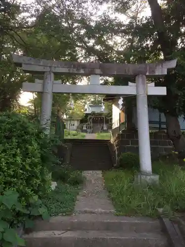 明星神社の鳥居