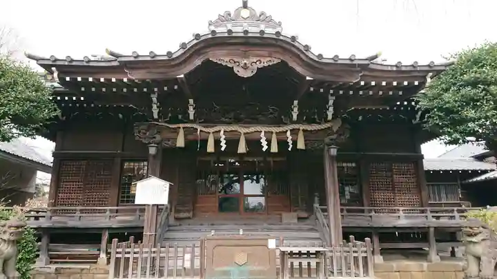 白山神社の本殿・本堂