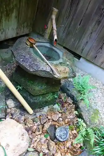 柳谷観音　楊谷寺の手水舎