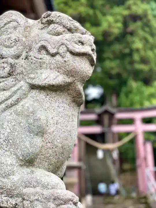 飯縄神社 里宮(皇足穂命神社)の狛犬