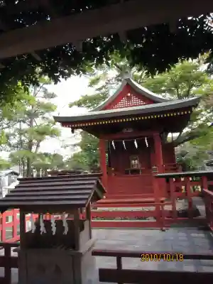 旗上弁財天社の本殿・本堂