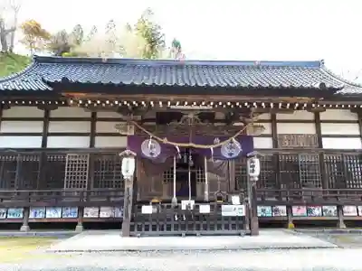 南部神社の本殿・本堂