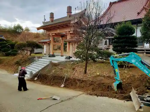 長徳寺の庭園