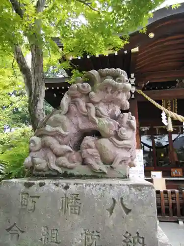 行田八幡神社の狛犬