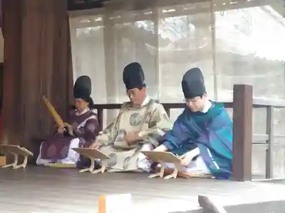 阿智神社の神楽