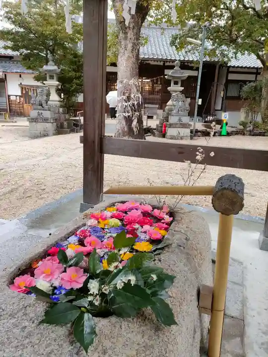 神館神社の手水舎