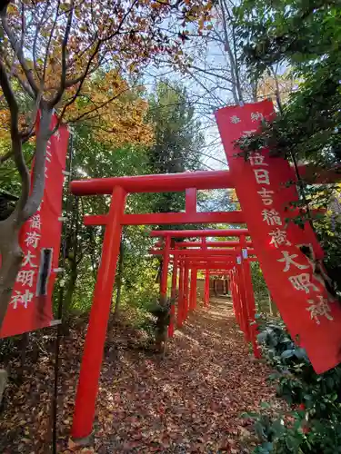 日吉神社の鳥居