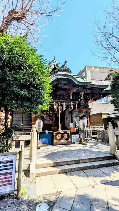 小野照崎神社の本殿・本堂