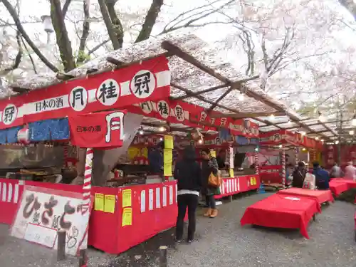 平野神社の食事