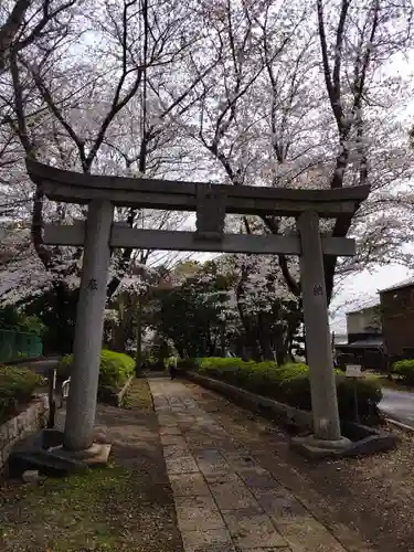 前原御嶽神社の鳥居