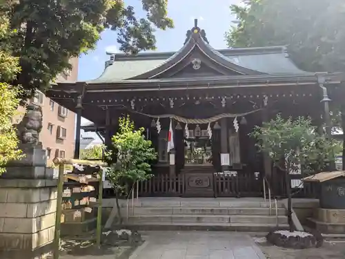 大森諏訪神社の本殿・本堂