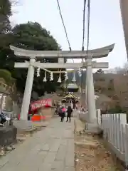 筑波山神社の鳥居