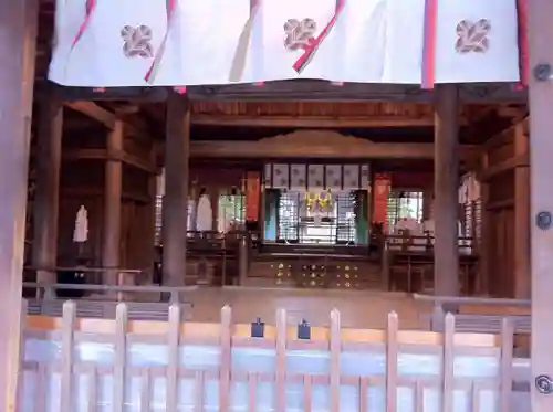 阿蘇神社の本殿